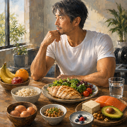40代から筋トレを始める人が、まず見直したい食事の基本