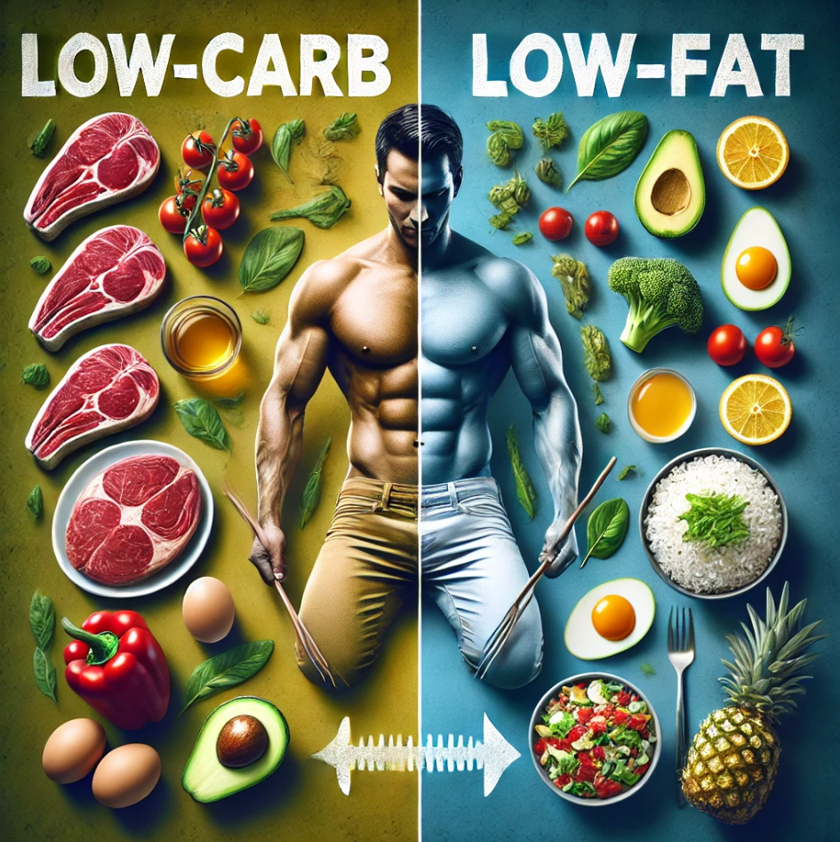 糖質制限VS脂質制限