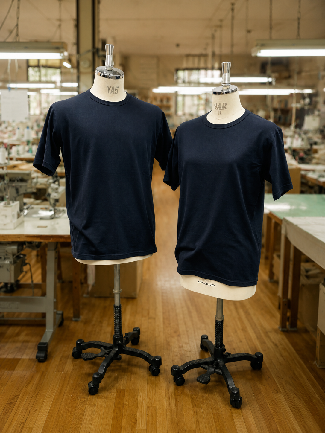 酷暑のために作った、和紙繊維＆綿の日本製Tシャツ（ユニセックス）